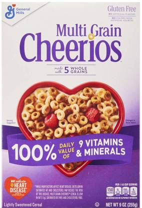 General Mills Multigrain Cheerios, 255 g Box Price in India ...