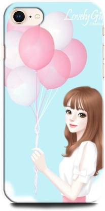 WallCraft Back Cover for Apple iPhone 7 GIRL, ANIME, PINK, LOVELY GIRL, CARTOON, CUTE GIRL, DOLL - WallCraft : WallCraft Back Cover for Apple iPhone 7 GIRL, ANIME, PINK, LOVELY GIRL, CARTOON, CUTE GIRL, DOLL - WallCraft :