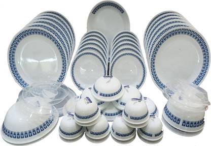 CORELLE Pack of 57 Glass Dinner Set Price in India - Buy CORELLE Pack
