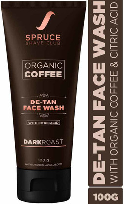 coffee face wash for men