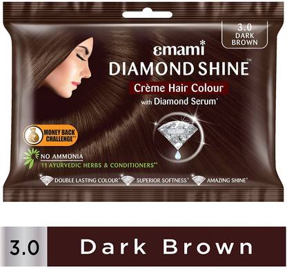 EMAMI Diamond Shine Dark Brown Creme Hair Colour , Dark Brown - Price in India, Buy EMAMI Diamond Shine Dark Brown Creme Hair Colour , Dark Brown Online In India, Reviews, Ratings EMAMI Diamond Shine Dark Brown Creme Hair Colour , Dark Brown - Price in India, Buy EMAMI Diamond Shine Dark Brown Creme Hair Colour , Dark Brown Online In India, Reviews, Ratings