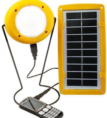 solar light and mobile charger