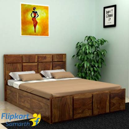 Best Design Solid Wood Queen Box Bed – VINTEJ HOME