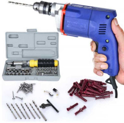 easy homz 112 Pcs Drill Machine 