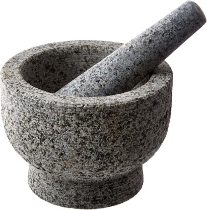 Color : Blue, Size : 3.5 inch Mortar Pestle Ceramic Guacamole Bowl 