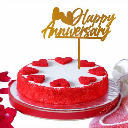 images Special 1St Anniversary Cake Design decor kafe happy anniversary cake topper happy birthday cake decoration item special cake decoration for kids wife husband friend cousin pack
