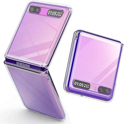 Midkart Back Cover For Samsung Galaxy Z Flip Crystal Clear Hard Tpu Hybrid Case Anti Yellowing And Camera Protection Midkart Flipkart Com