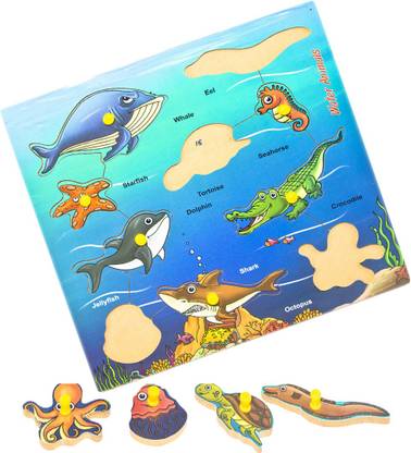 Toyvala Different Aquatic Sea Animals & Different Species in A Puzzle toy - Different Aquatic Sea Animals & Different Species in A Puzzle toy . Buy Wooden Puzzle Water Animal toys in Toyvala Different Aquatic Sea Animals & Different Species in A Puzzle toy - Different Aquatic Sea Animals & Different Species in A Puzzle toy . Buy Wooden Puzzle Water Animal toys in
