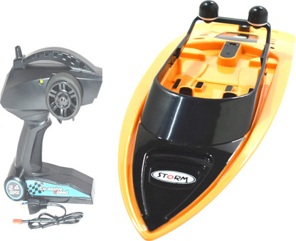 Racing Boat Yellow (Speed-15-KM/H 