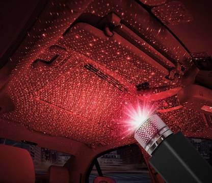 Uprokt Usb Star Sky Light Car Interior Atmosphere Led Lamp 360 Degree Auto Rotate Le - Car Ceiling Led Lamp