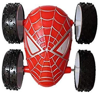 spiderman push car