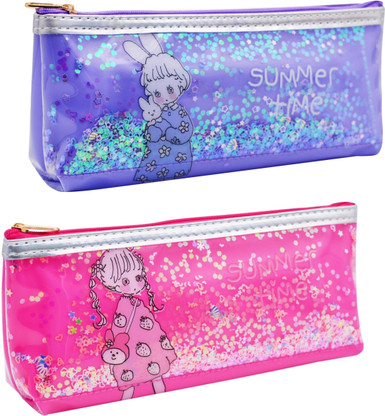 glitter pouch