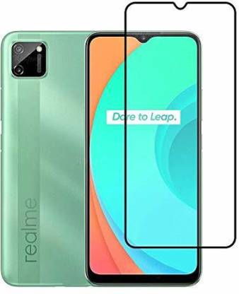 NKCASE Edge To Edge Tempered Glass for Realme C11