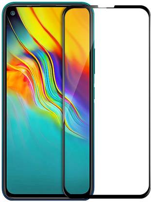 NKCASE Edge To Edge Tempered Glass for Infinix Hot 9, Infinix Hot 9 Pro