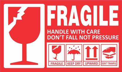 The Print Factory Fragile/Keep Dry/This Side Up/Upwards ...