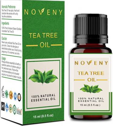 NOVENY Australian Tea Tree Essential Oil, 100% Pure & Natural, For Acne control, Hair care, Nail & toe infection, Home Cleaning and Aroma - Price India, Buy NOVENY Australian Tea Tree