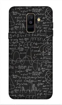ANGELSKY Back Cover for SAMSUNG GALAXY A6 PLUS ( black bord, numeric  wallpaper) PRINTED BACK COVER - ANGELSKY : 