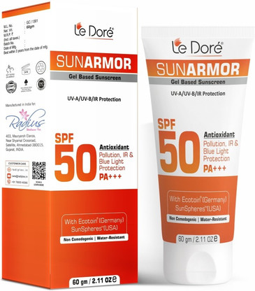 gel based sunscreen spf 50