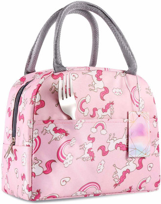 Pink unicorn lunch bag clearance