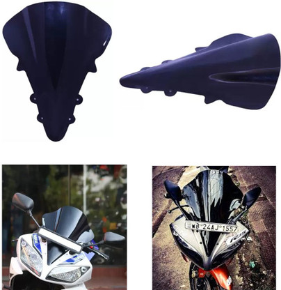 Sms traders R15 V2 Windshield Bike 