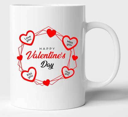 Blissart Love You Miss You Hug You Kiss You Happy Velentine S Day White Ceramic Best Gift For Girlfriend Boyfriend Husband Wife Ceramic Coffee Mug Price In India Buy Blissart Love You Blissart Love You Miss You Hug You Kiss You Happy Velentine S Day White Ceramic Best Gift For Girlfriend Boyfriend Husband Wife Ceramic Coffee Mug Price In India Buy Blissart Love You