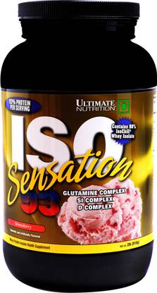 Ultimate Nutrition ISO Sensation 93 Whey Protein Price in India - Buy ...