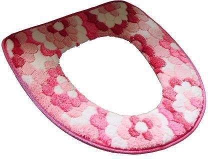 Ruichy Soft Warm Thicken Stretchable Toilet seats Covers viola 