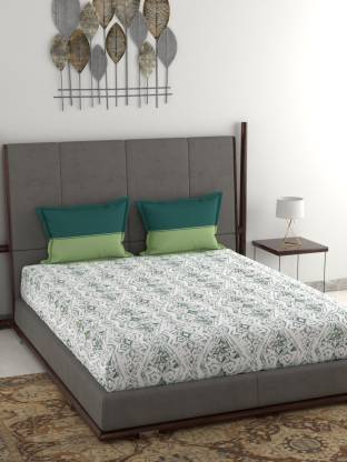 Trident Bedsheets up to 70% off + Buy 2 or more items save 5% @ Flipkart
