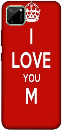 ANGELSKY Back Cover for REALME C11 ( LOVE M WALLPAPER) PRINTED BACK COVER - ANGELSKY : ANGELSKY Back Cover for REALME C11 ( LOVE M WALLPAPER) PRINTED BACK COVER - ANGELSKY :