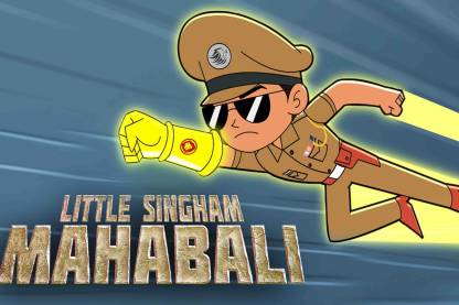 Little Singham Poster|Cartoon Poster For wall Decoration | Poster For Kids  room| Self Adhesive Poster -300 GSM- (18x12) Paper Print - Decorative  posters in India - Buy art, film, design, movie, music,