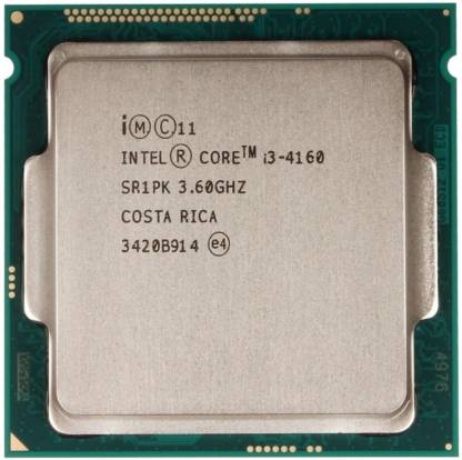 Rough sleep syndrom Rengør rummet Intel i3 4160 3.6 Ghz | 4th Generation Processor with Hyperthreading  Technology Suitable for H61 Chipset Motherboards & LGA 1150 Sockets 3.6 GHz  LGA 1150 Socket 2 Cores Desktop Processor - Intel : Flipkart.com