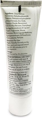 gel based sunscreen spf 50