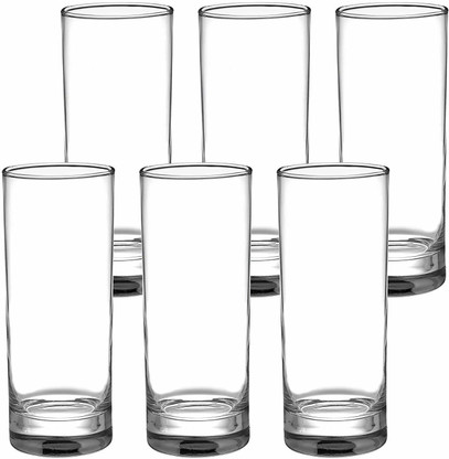 set da 6 Bicchieri Highball in vetro Commercial 381,5 ml 