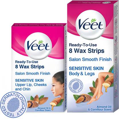 Veet Face and Body Waxing Kit for Sensitive Skin Strips - Price in India, Buy Veet Face and Body Waxing Kit for Sensitive Skin Strips Online In India, Reviews, Ratings & Features | Veet Face and Body Waxing Kit for Sensitive Skin Strips - Price in India, Buy Veet Face and Body Waxing Kit for Sensitive Skin Strips Online In India, Reviews, Ratings & Features |