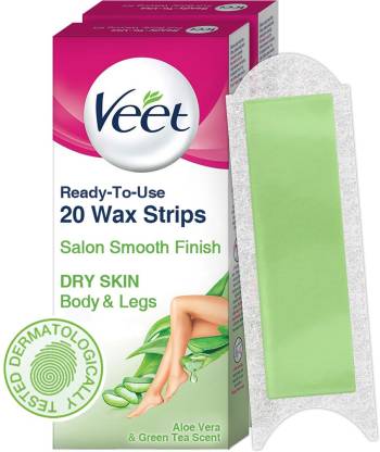 Veet Dry Skin Body Kit Strips - Price in India, Buy Veet Dry Skin Full Waxing Kit Strips Online In India, Ratings & Features | Flipkart.com