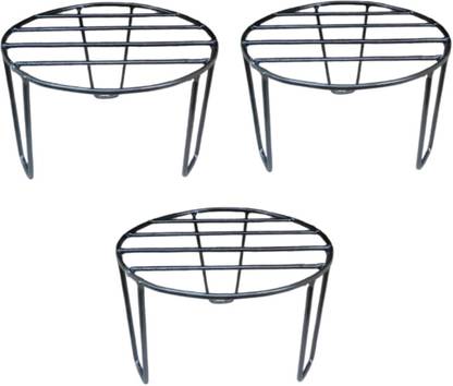 Haven B Pot Stand 14 21 3 Black Plant Container Set Price In India Buy Haven B Pot Stand 14 21 3 Black Plant Container Set Online At Flipkart Com