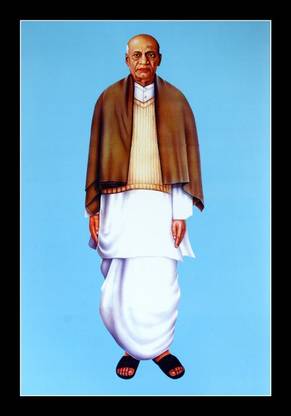 Gag Sardar Vallabhbhai Patel with wooden synthetic frame Painting Digital  Reprint 20 inch x 14 inch Painting Price in India - Buy Gag Sardar  Vallabhbhai Patel with wooden synthetic frame Painting Digital