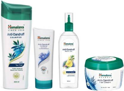 Himalaya Anti Dandruff Shampoo 400 Ml Anti Dandruff Conditioner 100 Ml Anti Dandruff Hair Oil 100 Ml Anti Dandruff Hair Cream 100 Ml 4 Items In A Pack Price