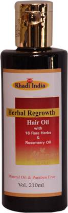 KHADI INDIA herbal hair regrowth oil - Price in India, Buy KHADI INDIA herbal hair regrowth oil Online In India, Reviews, Ratings & Features | KHADI INDIA herbal hair regrowth oil - Price in India, Buy KHADI INDIA herbal hair regrowth oil Online In India, Reviews, Ratings & Features |