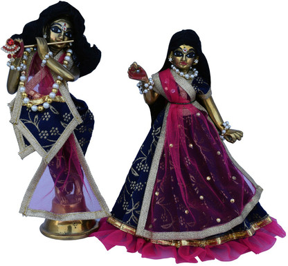 Kanha Creative Arts Yugal Jodi Dress 