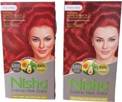 Nisha Creme Hair Color , Flame red - Price in India, Buy Nisha Creme Hair Color , Flame red Online In India, Reviews, Ratings & Features | Nisha Creme Hair Color , Flame red - Price in India, Buy Nisha Creme Hair Color , Flame red Online In India, Reviews, Ratings & Features |