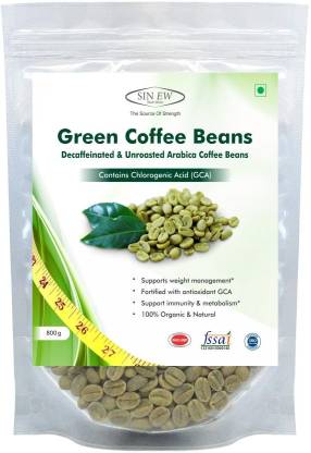 SINEW NUTRITION Green Coffee Beans for Weight Management - 800 g