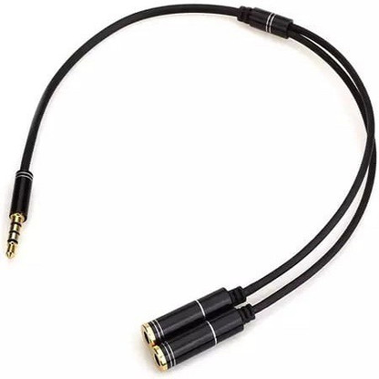 icall Audio cable 3.5mm male to 2 3.5mm 