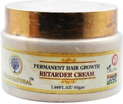 KHADI Natural Permanent Hair Growth Retarder Cream, 50 g Cream - Price in  India, Buy KHADI Natural Permanent Hair Growth Retarder Cream, 50 g Cream  Online In India, Reviews, Ratings & Features 