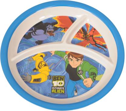 QIPS Cartoon Network BEN 10 100% MELAMINE PLATE - HMGMPL 00552-BUA Dinner  Plate Price in India - Buy QIPS Cartoon Network BEN 10 100% MELAMINE PLATE  - HMGMPL 00552-BUA Dinner Plate online at 