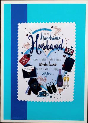 Aanyacentric Husband Birthday Handmade Greeting Card Price In India Buy Aanyacentric Husband Birthday Handmade Greeting Card Online At Flipkart Com