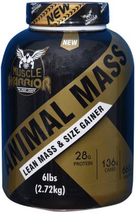 Muscle Warrior Animal Mass Lean Mass & Size Gainer 6 lbs () Weight Gainers/Mass Gainers Price in India - Buy Muscle Warrior Animal Mass Lean Mass & Size Gainer 6 lbs () Muscle Warrior Animal Mass Lean Mass & Size Gainer 6 lbs () Weight Gainers/Mass Gainers Price in India - Buy Muscle Warrior Animal Mass Lean Mass & Size Gainer 6 lbs ()