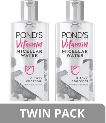 pond's vitamin micellar water charcoal