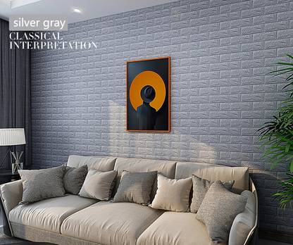 wewell cm (1 Pc) 3D Brick Wall Stickers Panel Self Adhesive Peel & Stick Wallpaper for Wall Home Decor(70 x 77cm, Appx. Feet) Self Adhesive Sticker Price in India - wewell cm (1 Pc) 3D Brick Wall Stickers Panel Self Adhesive Peel & Stick Wallpaper for Wall Home Decor(70 x 77cm, Appx. Feet) Self Adhesive Sticker Price in India -