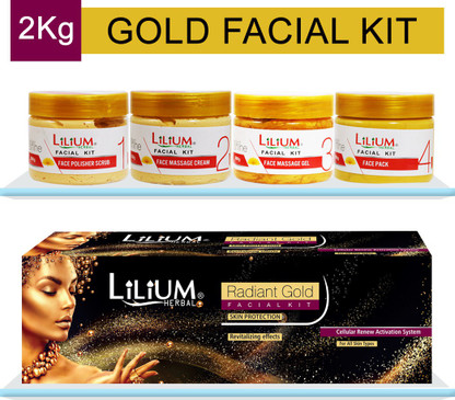 lilium gold facial kit